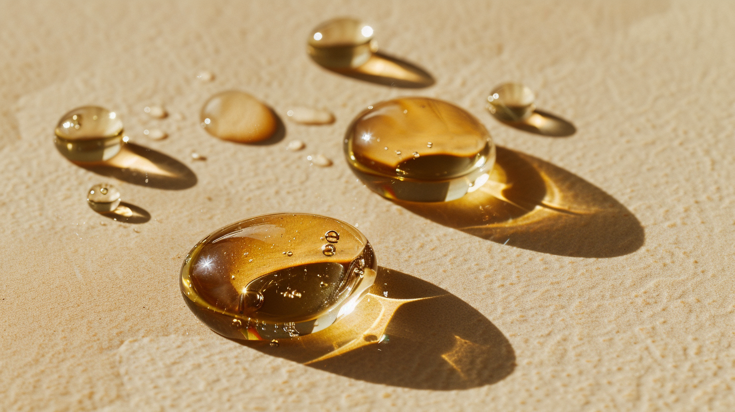 Olive-derived squalane forming a smooth, glowy barrier on skin